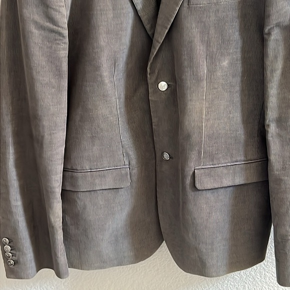 JACOBS BY MARC JACOBS MEN DARK DARK CORDUROY BLAZER SIZE LARGE - Picture 3 of 8